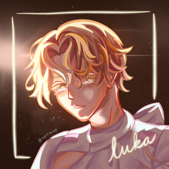 Headshot w/ Dynamic Lighting - Alien Stage Luka Fan Art