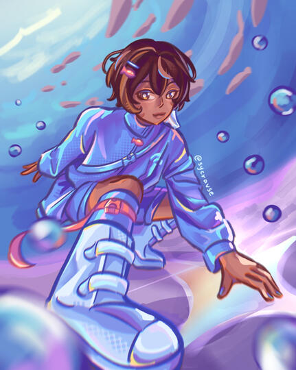 Full Body w/ Mid-Complexity Background - Art Fight Attack